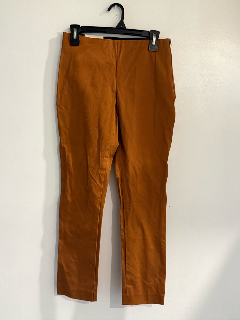 Men's Slim Fit Rust Brown Dress Pants
